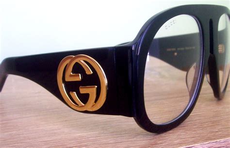 Gucci oversized clear sunglasses